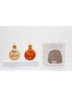 Sakha Blanc~ brûle-parfum